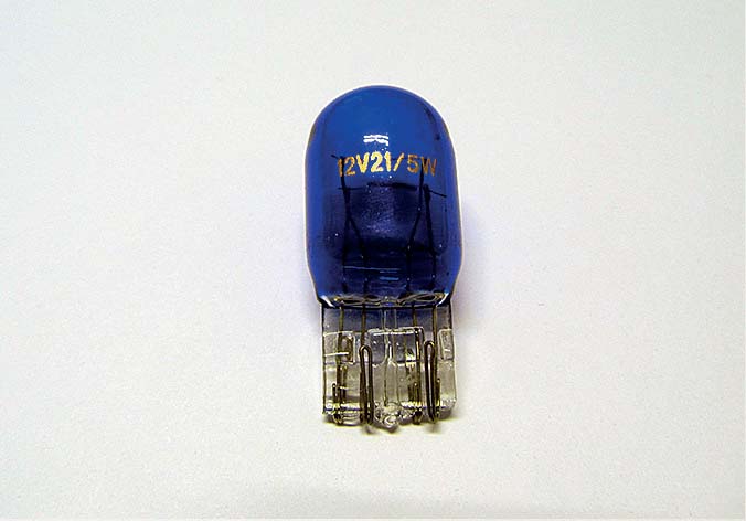 LAMP 12 21 W3X16d XENON BLUE SUPER