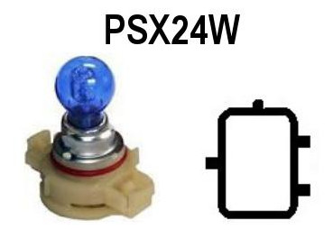 PSX24W - SUPER WHITE 12V PG20/7